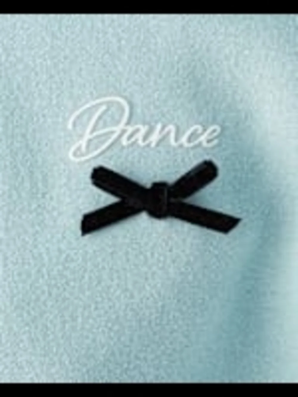 NWOT Children's Place Girls' Light Blue Cropped Dance Hoodie. Size 7/8